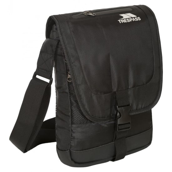 Trespass Strapper Shoulder Bag (2.5 Litres) (Black) - Image 3