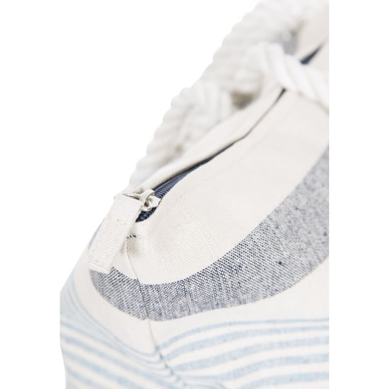 Trespass Womens/Ladies Totba Tote Bag (White/Blue Stripe) - Image 3