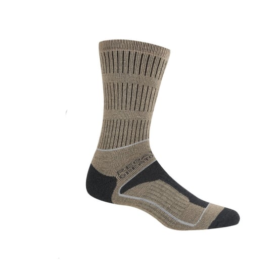 Regatta Womens/Ladies Samaris 3 Season Boot Socks (Moccasin Brown/Briar Grey) - Image 3