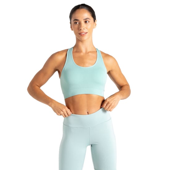 Dare 2B Womens/Ladies Dont Sweat It II Sports Bra (Aquifer) - Image 4