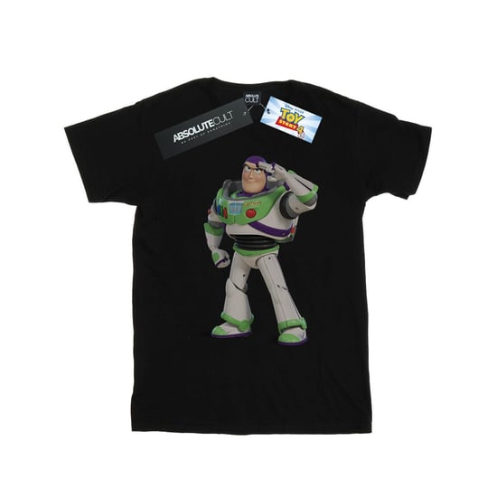Disney Mens Toy Story Buzz Lightyear Standing T-Shirt (Black) - Image 1