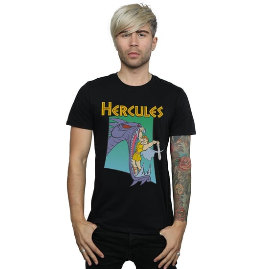Disney Mens Hercules Hydra Fight T-Shirt (Black) - Image 2