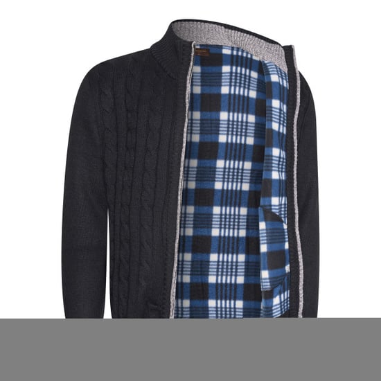 Cappuccino Italia Sweaters Chaqueta Bounded Azul Marino - Image 3