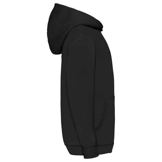 Fruit of the Loom Childrens/Kids Classic Hoodie (Black) - Image 3