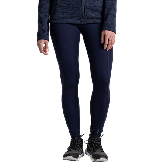 Craghoppers Womens/Ladies Kiwi Pro Plain Leggings (Blue Navy) - Image 1