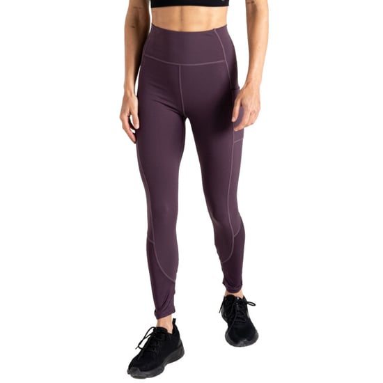 Dare 2B Womens/Ladies Power Leggings (Deep Plum) - Image 4