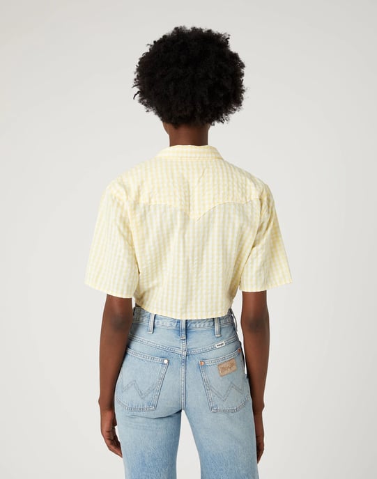 GB - Wrangler - TIE RESORT SHIRT PALE BANANA - Image 2