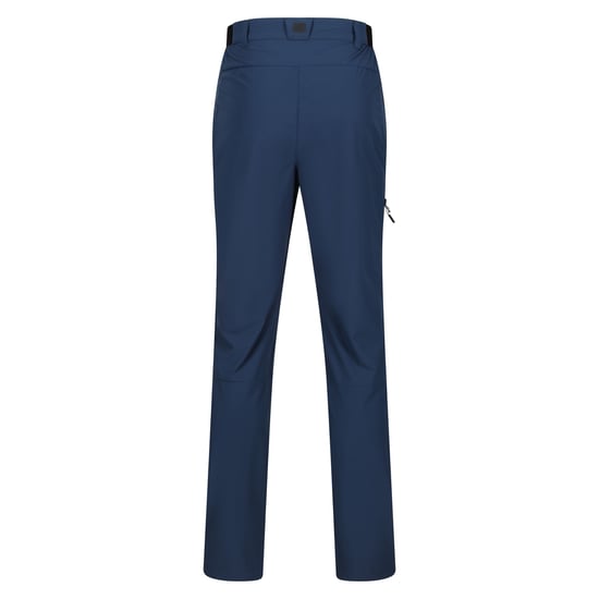 Regatta Mens Travel Light Packaway Trousers (Moonlight Denim) - Image 2