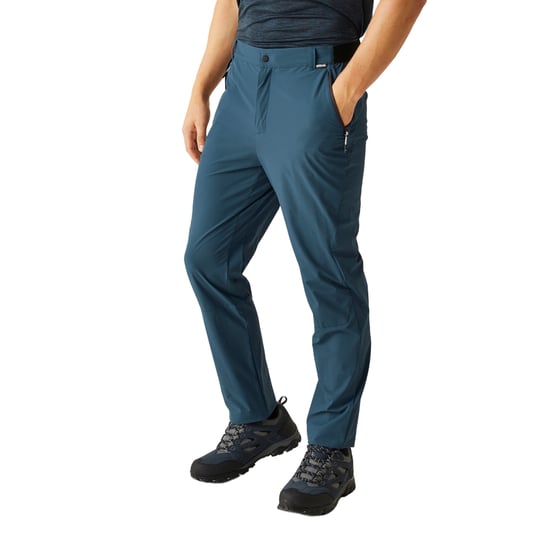 Regatta Mens Travel Light Packaway Trousers (Moonlight Denim) - Image 4