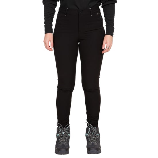 Trespass Womens/Ladies Fuzzy Sherpa Leggings (Black) - Image 3