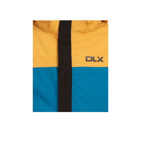 Childrens/Kids Garcia DLX Ski Jacket (Black/Yellow/Blue) - Image 3