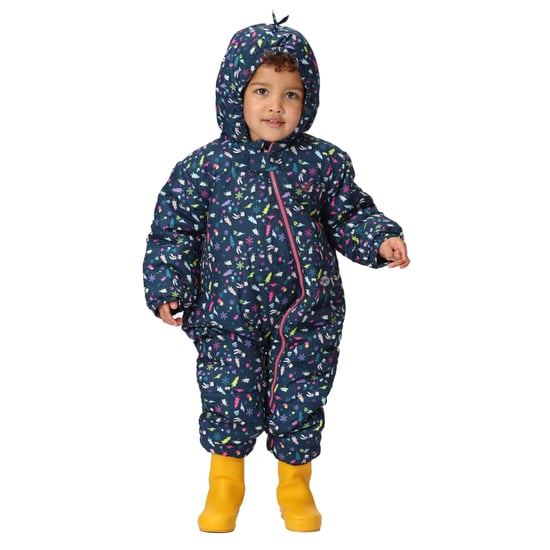 Dare 2B Baby Bambino II Ditsy Print Waterproof Snowsuit (Snowflake) - Image 4
