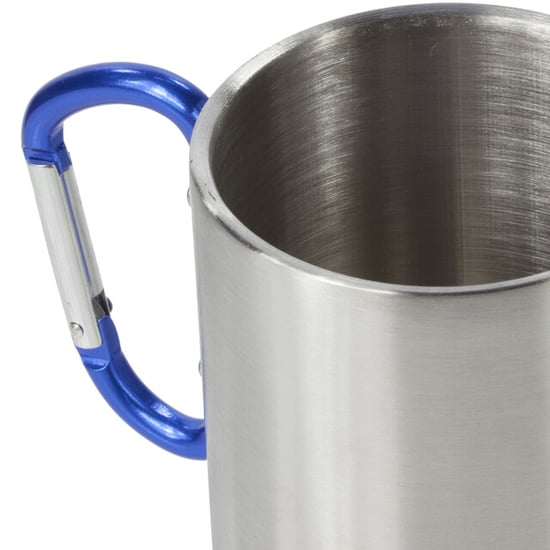 Regatta Great Outdoors Steel Karabiner Mug/Cup (Silver) - Image 2