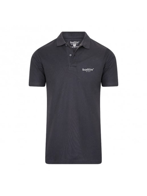 Ballin Est. 2013 Polo SS Basic Polo Gris - Image 2