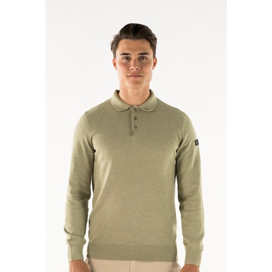 Presly & Sun Sweater Brad Polo de punto de manga larga Verde - Image 2
