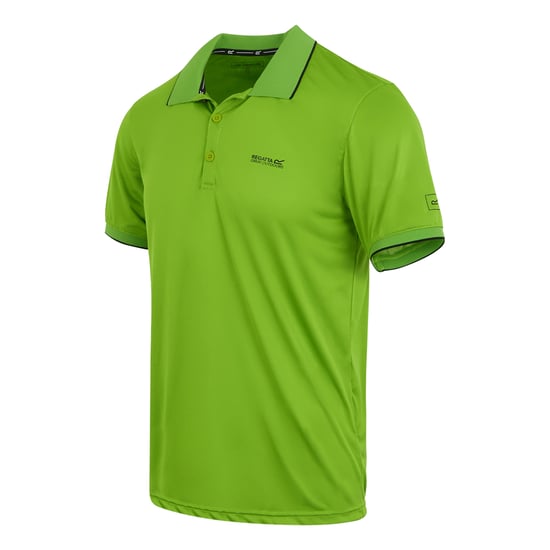 Regatta Mens Remex II Polo Shirt (Grenoble Green Solid) - Image 3
