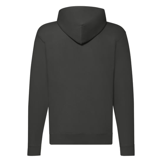 Fruit of the Loom Unisex Adult Classic Hooded Jacket (Light Graphite) - Image 2