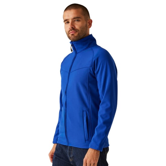 Regatta Uproar Mens Softshell Wind Resistant Fleece Jacket (Bright Royal Blue) - Image 3