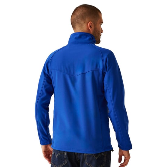 Regatta Uproar Mens Softshell Wind Resistant Fleece Jacket (Bright Royal Blue) - Image 4