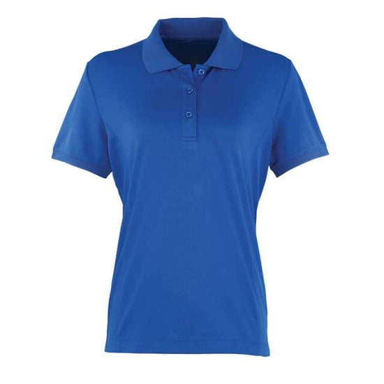 Premier Womens/Ladies Coolchecker Polo Shirt (Royal Blue) - Image 1