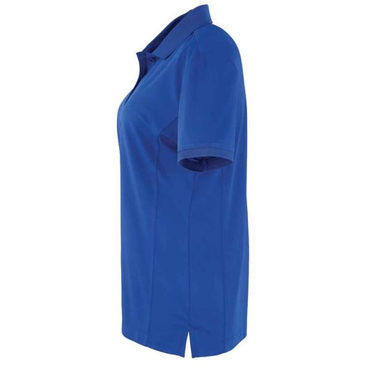 Premier Womens/Ladies Coolchecker Polo Shirt (Royal Blue) - Image 3