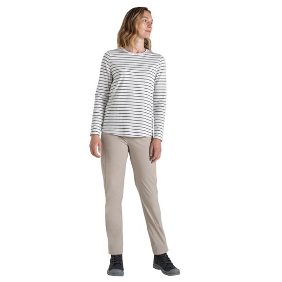 Craghoppers Womens/Ladies Akona Stripe Nosilife Long-Sleeved T-Shirt (Blue Navy) - Image 4