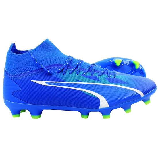 Botas de fútbol Puma Ultra Pro FG/AG para hombre en azul - Image 4