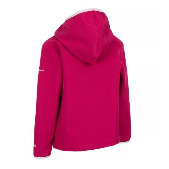 Trespass Childrens/Kids Kian Softshell Jacket (Berry) - Image 2