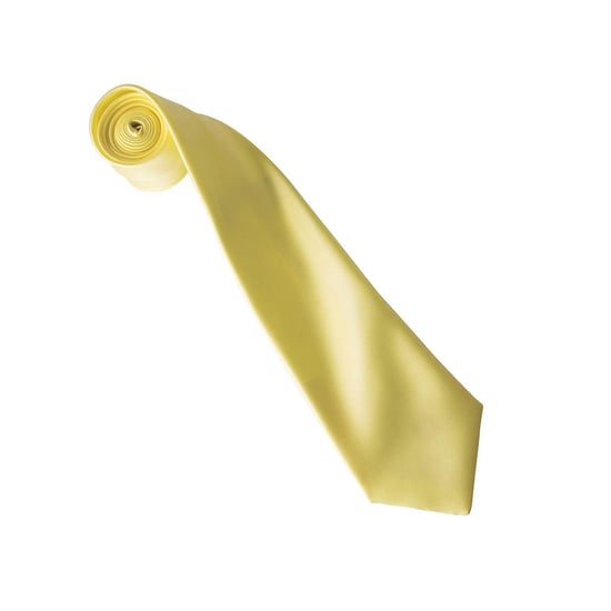 Premier Colours Collection Satin Tie (Lemon) - Image 2