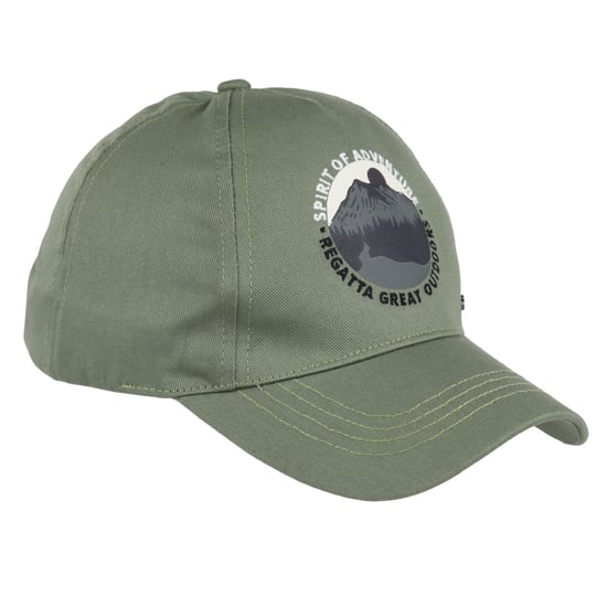 Regatta Childrens/Kids Cuyler III Spirit Of Adventure Baseball Cap (Agave Green) - Image 4