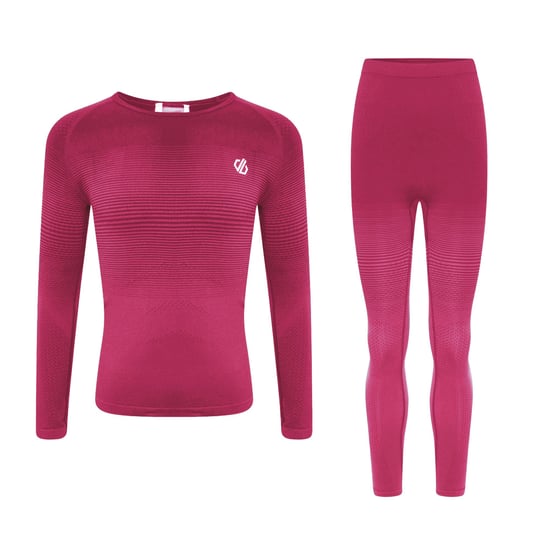Dare 2B Childrens/Kids Base Layer Set (Berry Pink) - Image 1