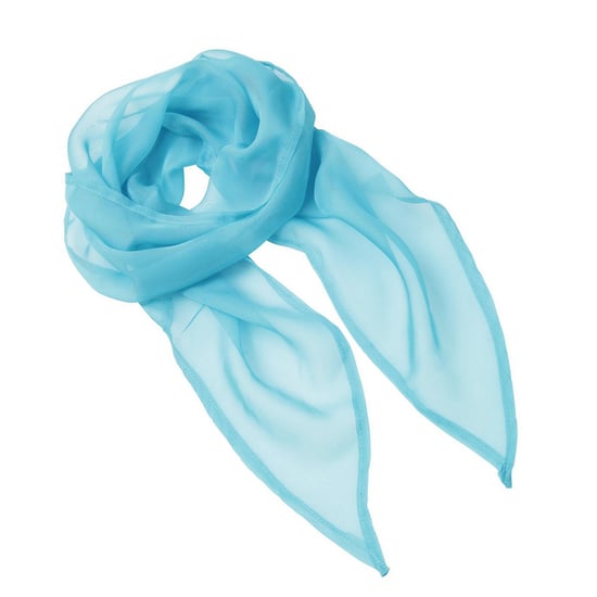 Premier Womens/Ladies Chiffon Scarf (Turquoise) - Image 2