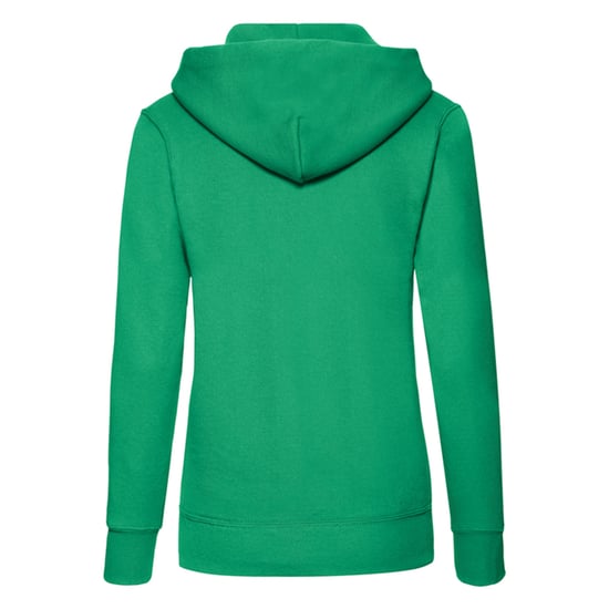 Fruit of the Loom Womens/Ladies Classic Hoodie (Kelly Green) - Image 2