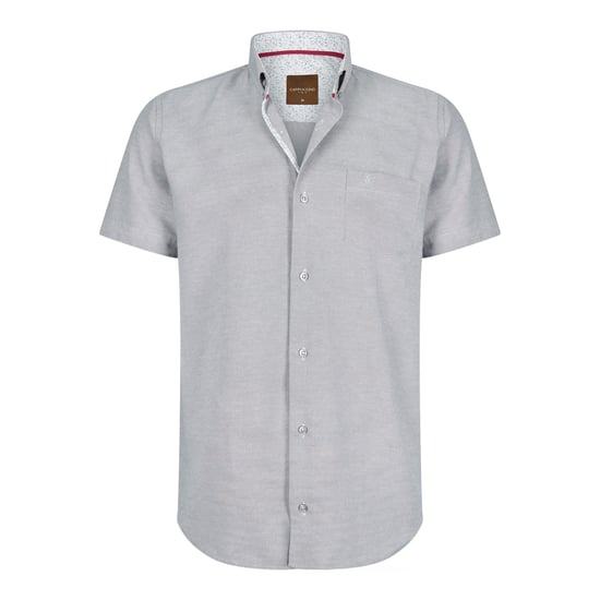 Cappuccino Italia Camisas Manga Corta Gris Gris - Image 1