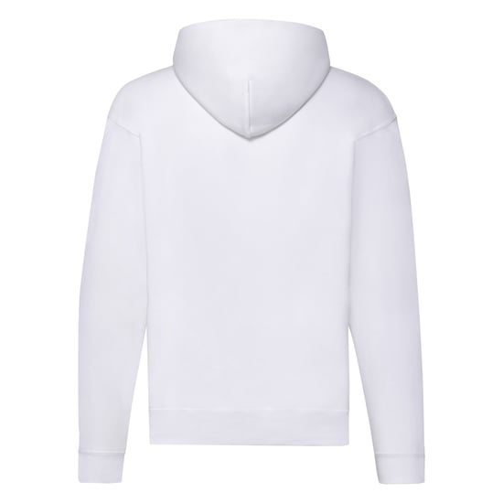 Fruit of the Loom Unisex Adult Classic Hooded Jacket (White) - Image 2