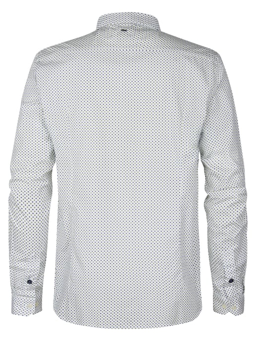 Petrol Industries - All-over Print Shirt Marinafront Men - Chalk White - Image 2
