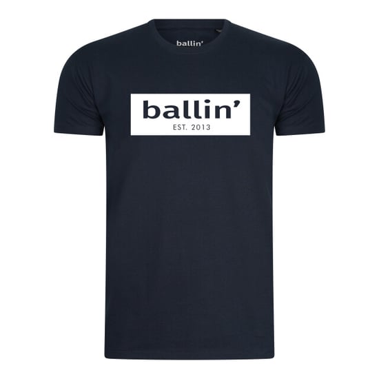 Ballin Est. 2013 Tee SS Cut Out Logo Shirt Azul - Image 1