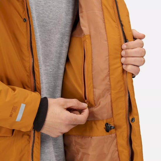 Regatta Mens Tavaris Waterproof Jacket (Cathay Spice) - Image 6