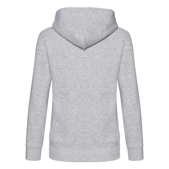 Fruit of the Loom Womens/Ladies Premium Sweat Hoodie (Heather Grey) - Image 2