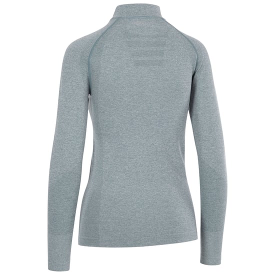 Trespass Womens/Ladies Pelina Half Zip Long-Sleeved Active Top (Teal Mist) - Image 2