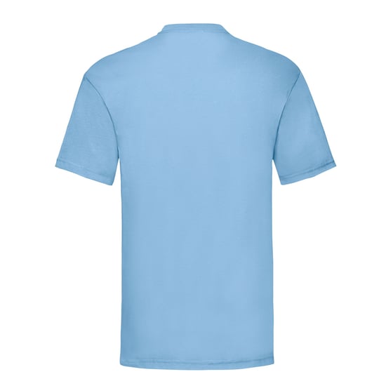 Fruit of the Loom Unisex Adult Valueweight T-Shirt (Sky Blue) - Image 2