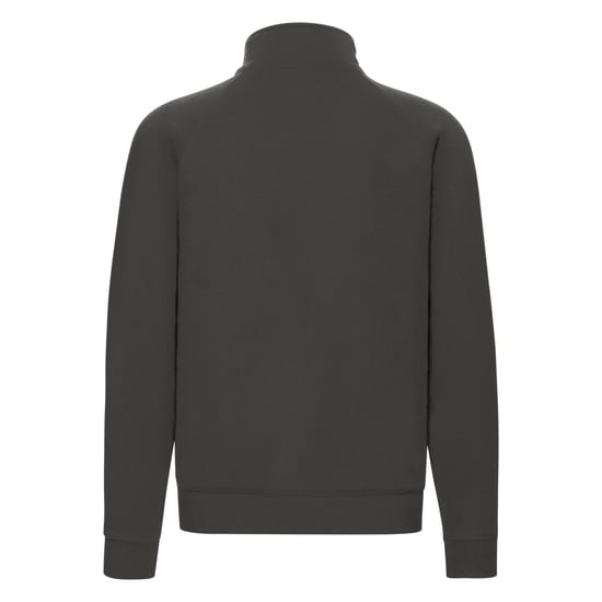 Fruit of the Loom Unisex Adult Premium Sweat Jacket (Light Graphite Solid) - Image 2