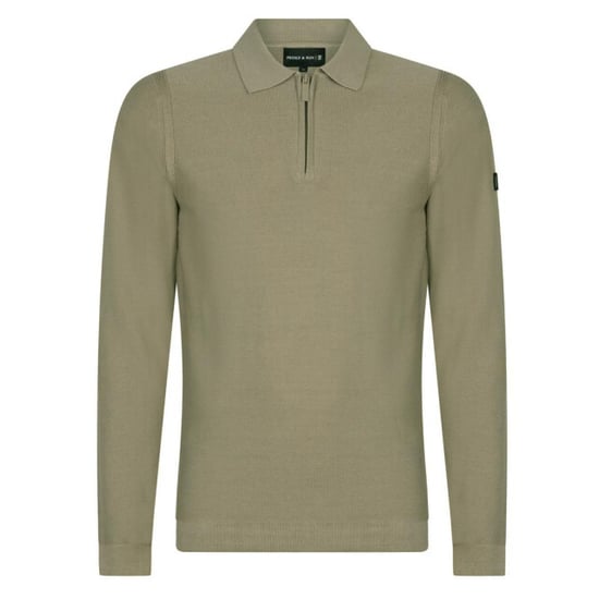 Presly & Sun Jersey Harry Half Zip Pullover Verde - Image 1