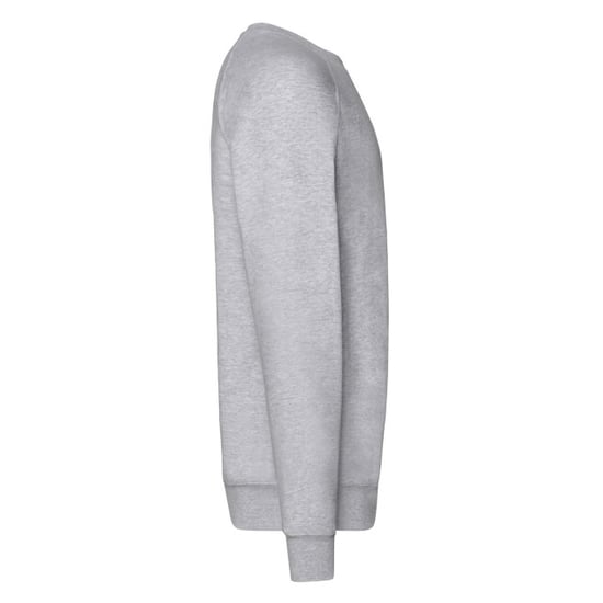 Fruit of the Loom Unisex Adult Lightweight Raglan Sweatshirt (Heather Grey) - Image 3