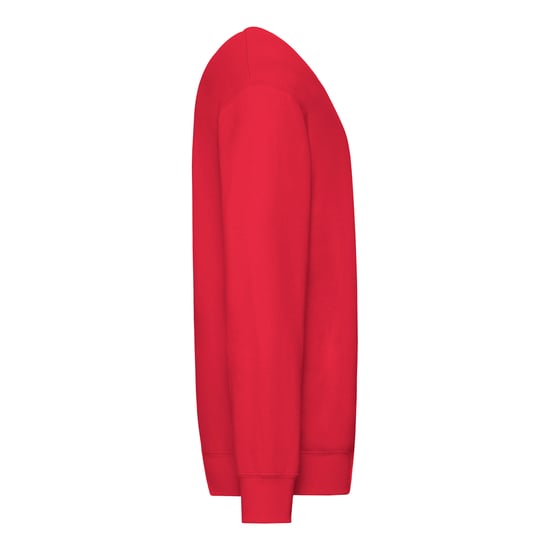 Fruit of the Loom Unisex Adult Lightweight Set-in Sweatshirt (Red) - Image 3
