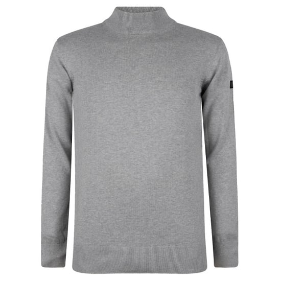 Presly & Sun Jersey Jordan Mock Turtle Pullover Gris - Image 1