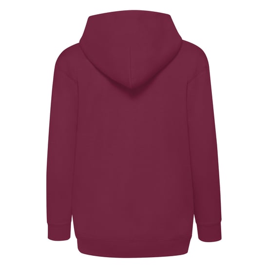Fruit of the Loom Childrens/Kids Classic Hooded Jacket (Burgundy) - Image 2