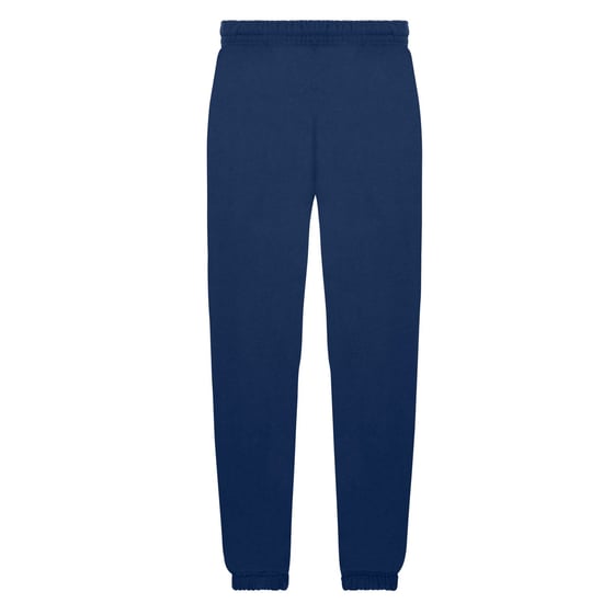Fruit of the Loom Childrens/Kids Elasticated Cuff Classic Jogging Bottoms (Navy) - Image 2
