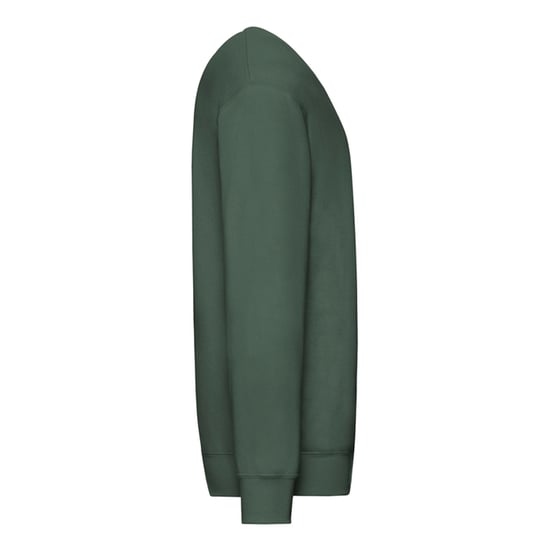 Fruit of the Loom Unisex Adult Lightweight Set-in Sweatshirt (Bottle Green) - Image 3