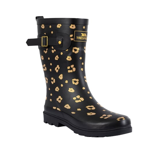 Trespass Womens/Ladies Celeste Printed Wellington Boots (Leopard) - Image 6